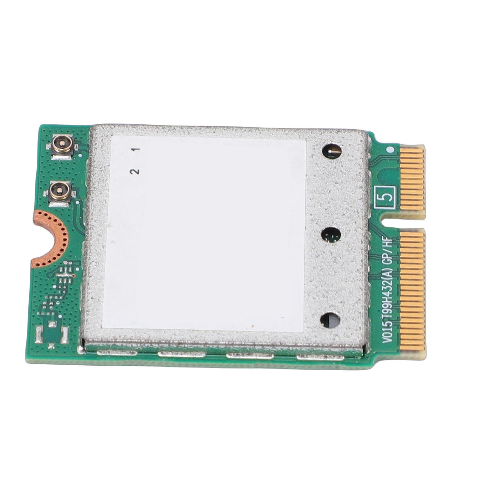 Topiky QCNCM865 Scheda di Rete Wireless WiFi 7, Adattatore M.2 NGFF WiFi 7 5,8 Gbps 2x2 4K QAM, con Supporto Tripla Banda 2,4 GHz 5 GHz 6, per 11 PC Portatili