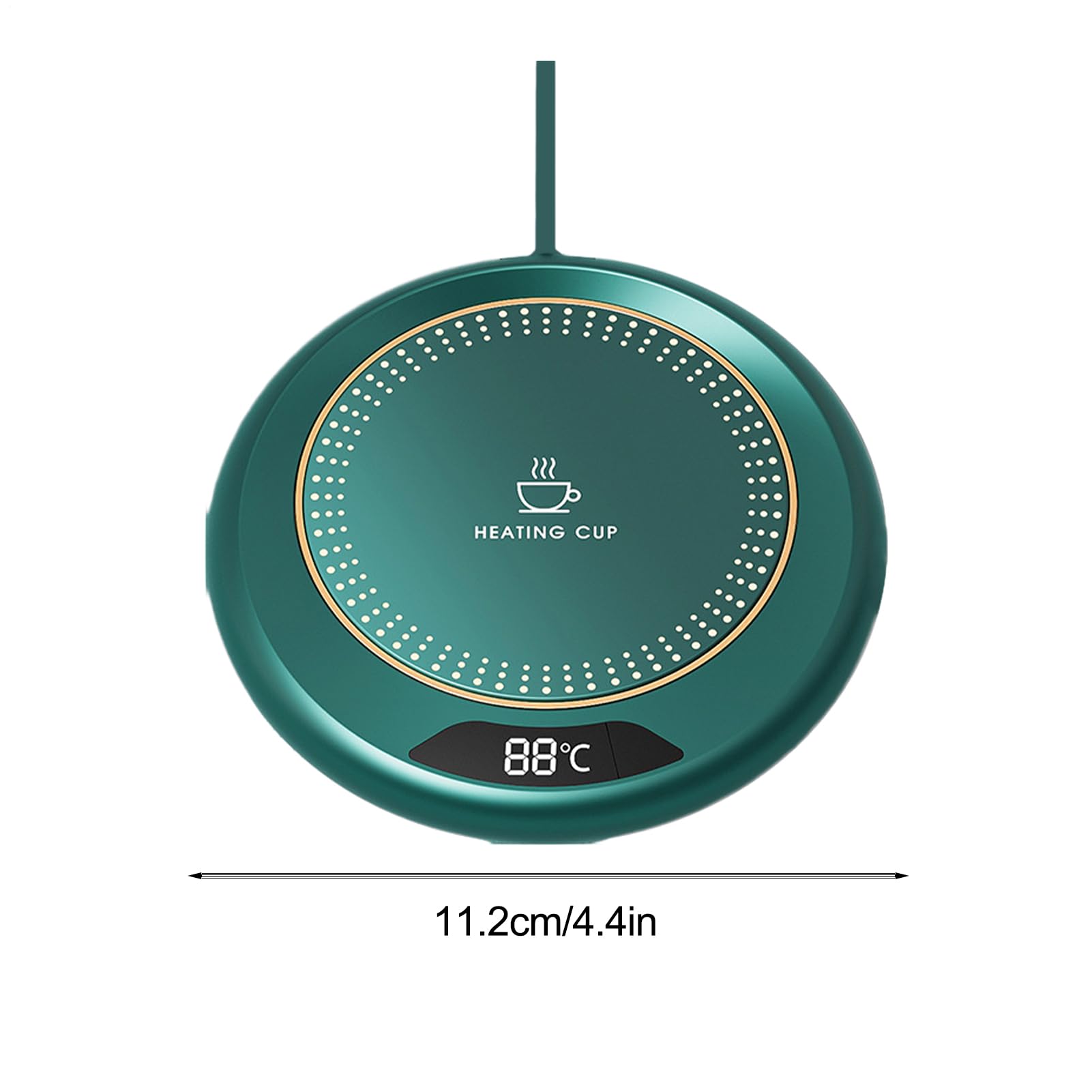 Scalda Tazze - 3 Livelli Temperatura Piastra Riscaldante USB Intelligente 20W | Dispositivo Riscaldante Per Cucina Sala Da Pranzo Regalo Casa,Accessorio Alimentare Termico per Bevande Calde