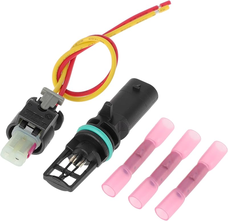 Kit de Sensor de Temperatura do Ar de Admissão e Conector INFINAUTO 5149182AB para Chrysler, Dodge, Jeep e RAM – 1 conjunto