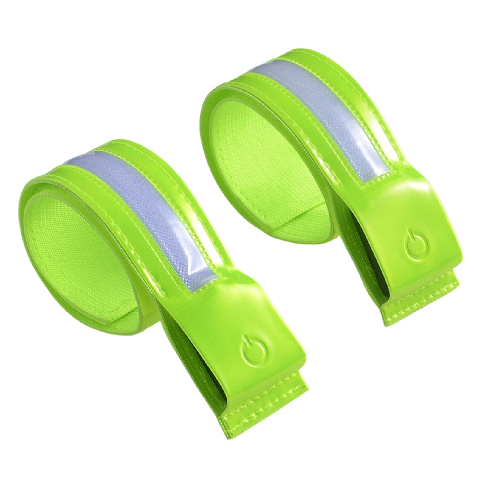 Brazalete reflectante recargable por USB con 360 luces LED, bandas LED de alta visibilidad para correr por la noche, ciclismo