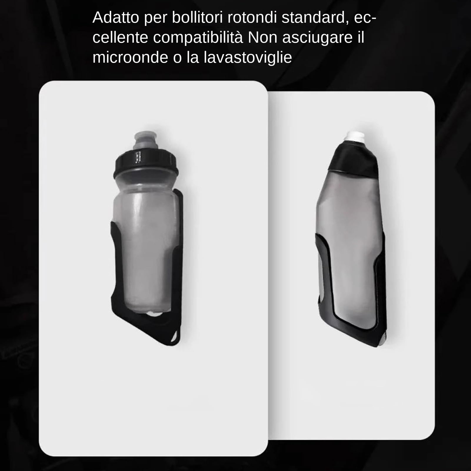 Bidon na wodę do jazdy na rowerze Butelka 600 ml z koszykiem na rower | Zestaw uchwytów montażowych bidonu rowerowego Do jazdy na rowerze, uprawiania sportu, siłowni, treningu, podróży, szkoły, bi