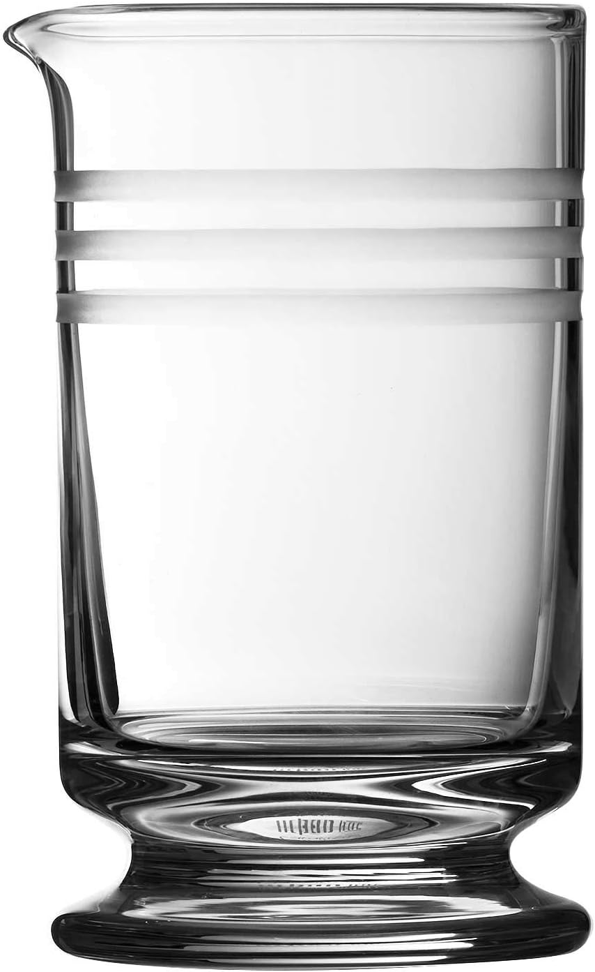 Calabrese 3 Cuts Cocktail Footed Mixing Glass 60cl