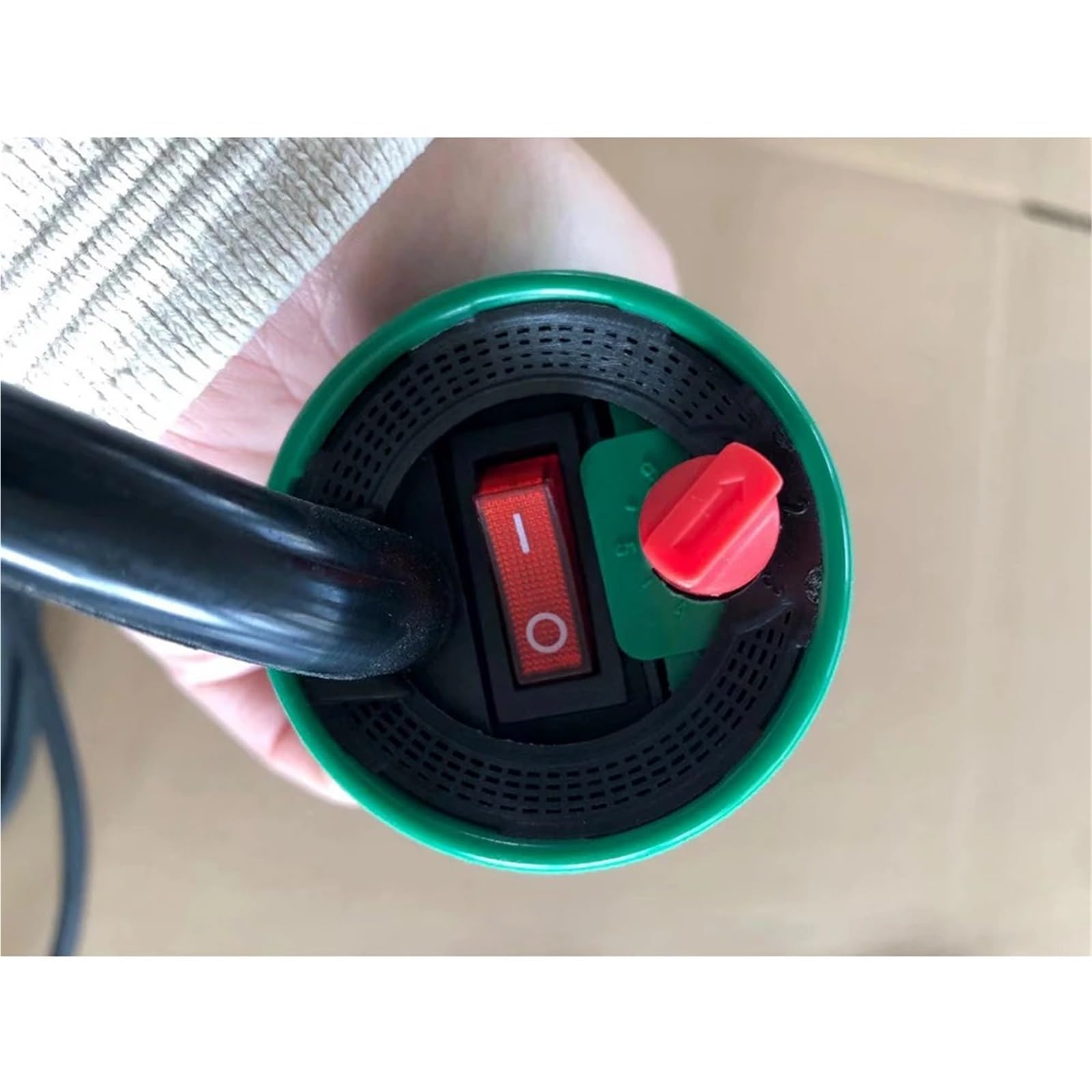 Maszyna do naprawy spawarki 1600W Spawarka plastikowa Palnik na gorące powietrze Pistolet grzejny Spawanie rur PP/PE/PVC topione na gorąco, podłoga winylowa, geomembrana