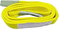 Vista 11 de 2 "x 3' Poly Web Sling Correa de elevación para la construcción 6200lbs Vertical para aparejar movimiento remolque elevación equipo de trabajo