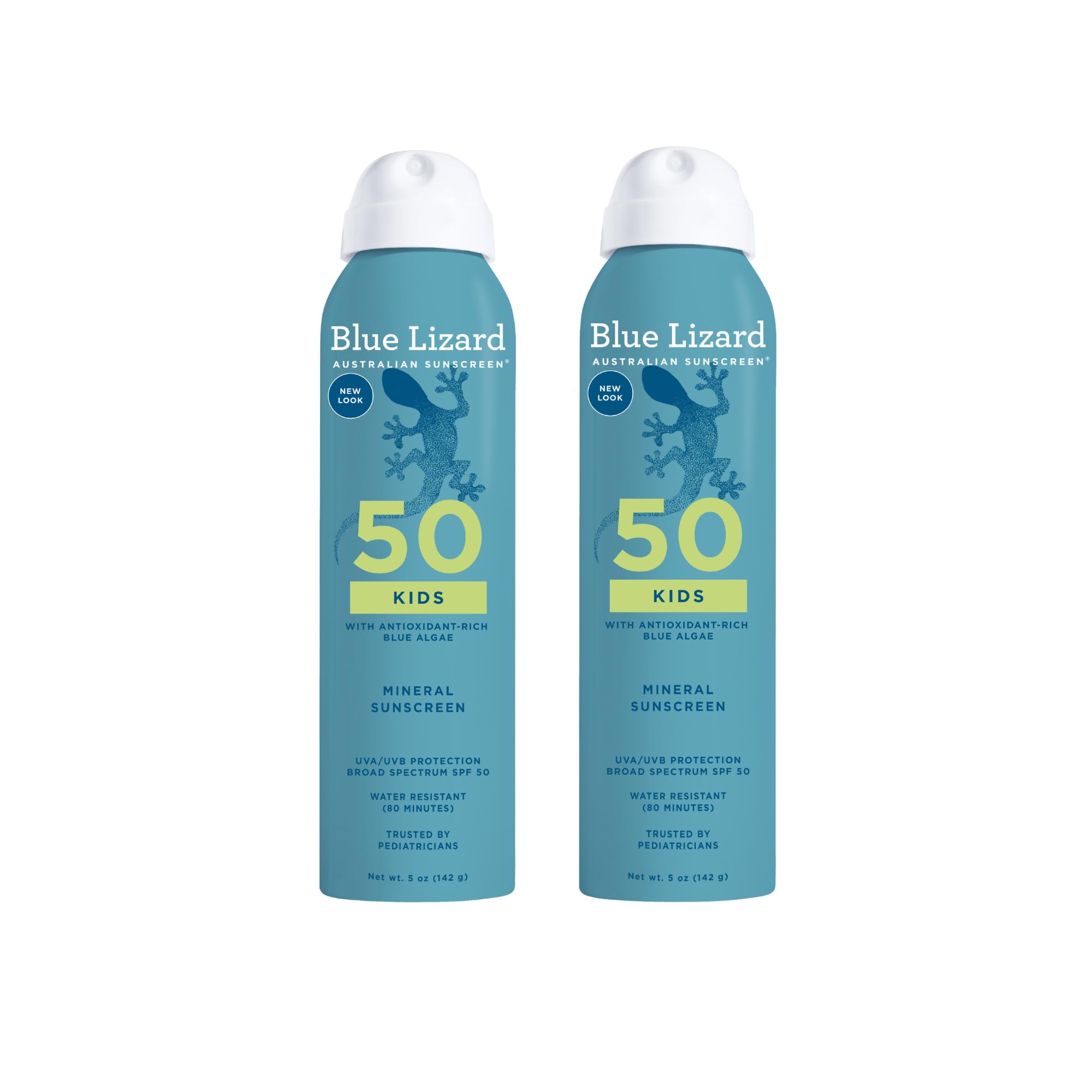 Sunscreen SPF 50+ Spray | Kids | 5 Fl Oz | Pack of 2