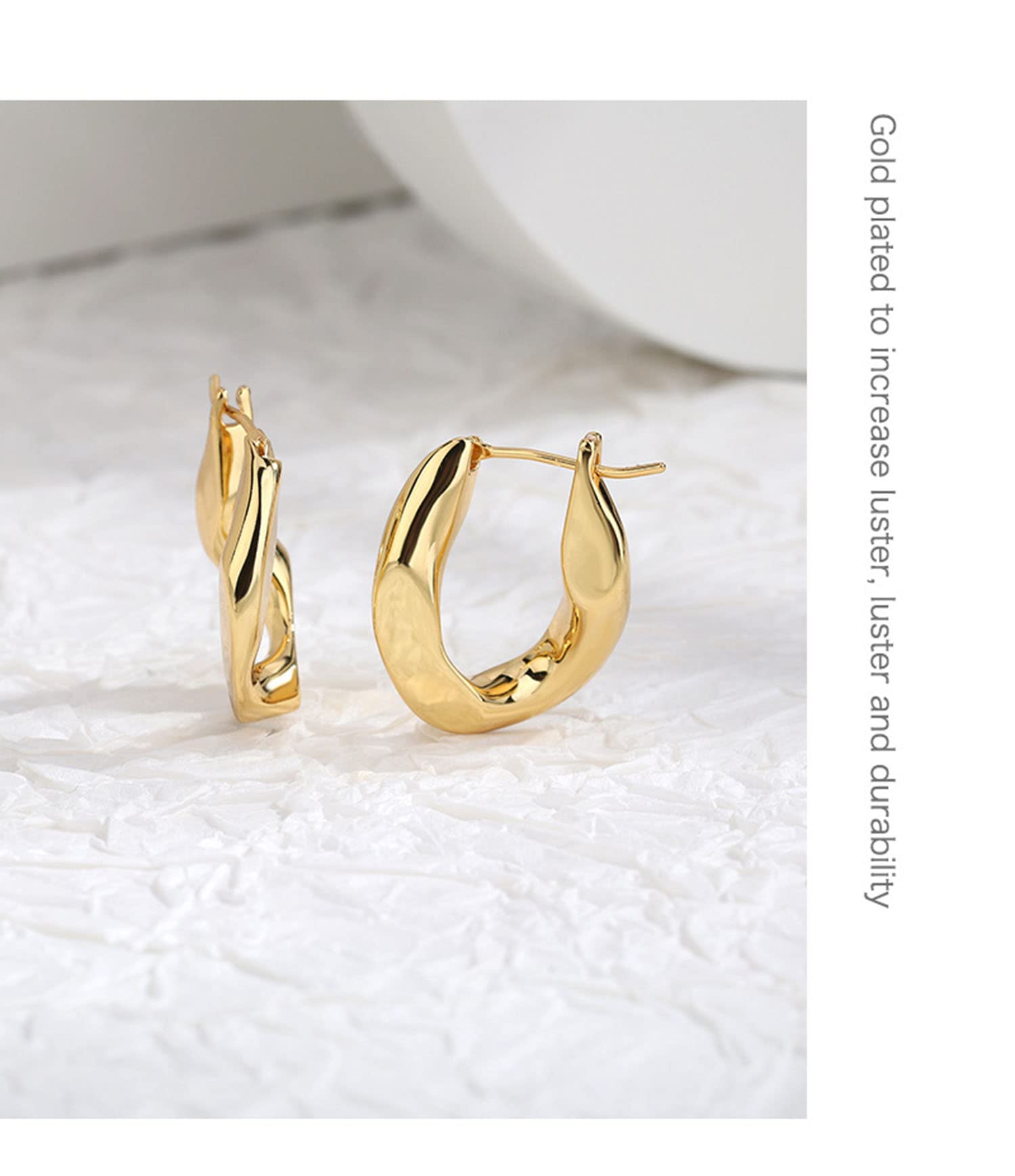 RWRAPS Orecchini per Donna Orecchini a Bottone in Argento Sterling Orecchini a Forma di Aquilone Trafitto da Donna Orecchini Eleganti a Forma di Uovo Geometrico alla Moda