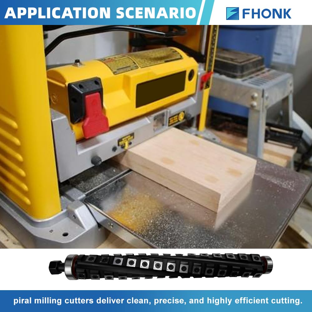 Helical Cutterhead for DeWalt Planer - Woodworking Blades -5 Helical Cutterhead for DeWalt Planer - Woodworking Blades -5