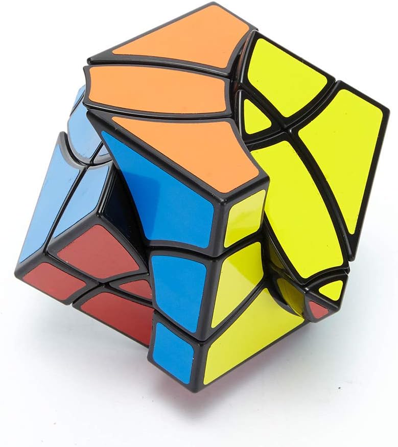 Willking Windmill Puzzle Cube 6 Axis Curvy Copter Mgaic Cube Black