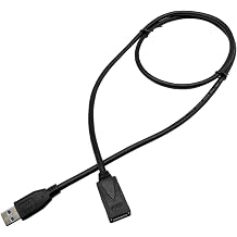 USB Extention Cable Replacement for Alpine, Kenwood, Pioneer, JVC, Sony Car Radio Receiver Exact Fit Male to Female Works with Car Play Android Auto