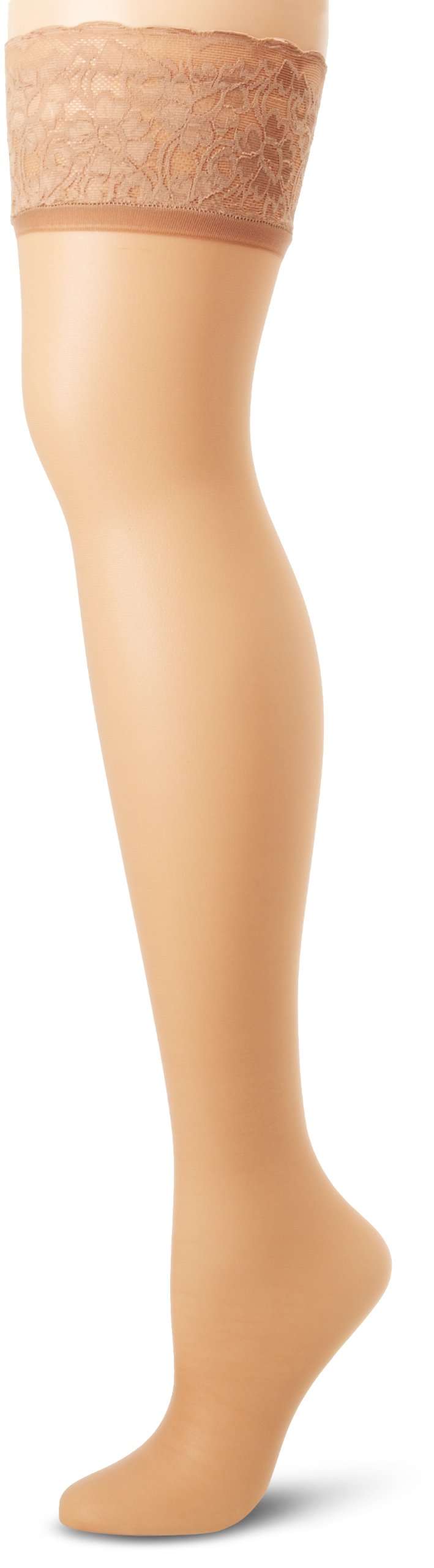 HanesSilk Reflections Women's Lace Top Thigh High