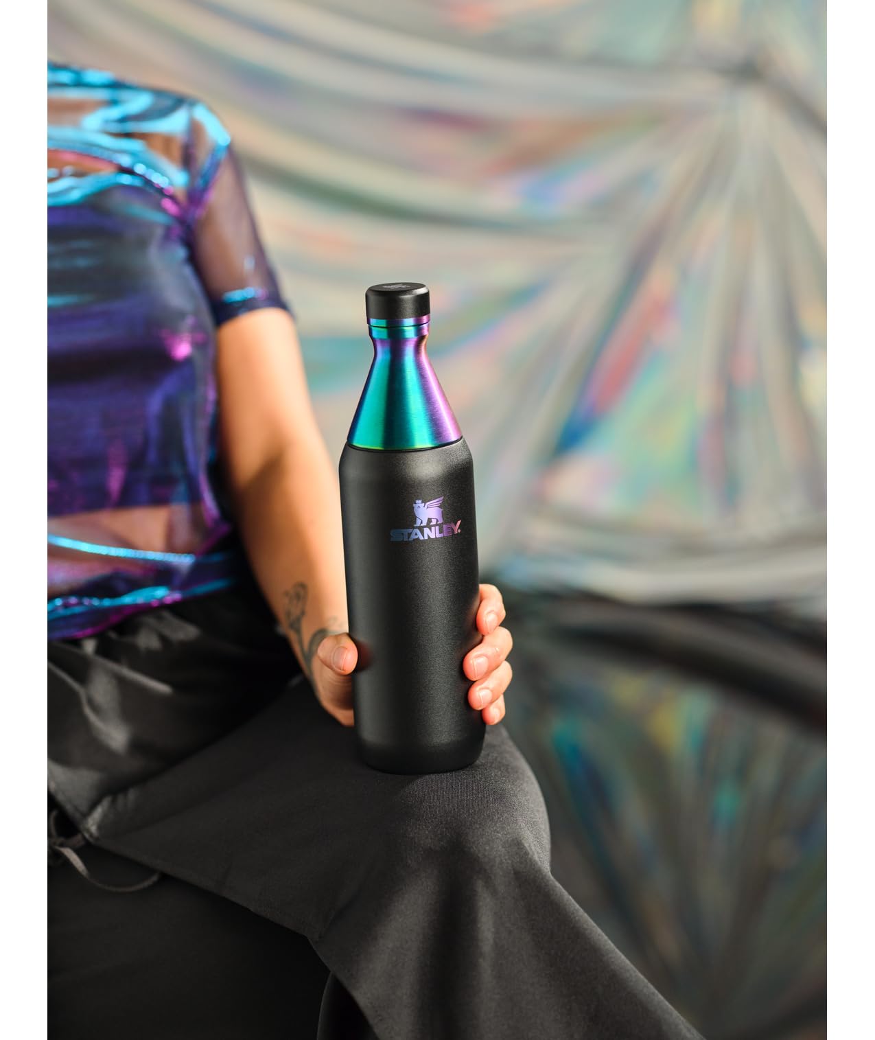 Stanley All Day Slim Bottle 20 oz | Twist On Lid with Leakproof