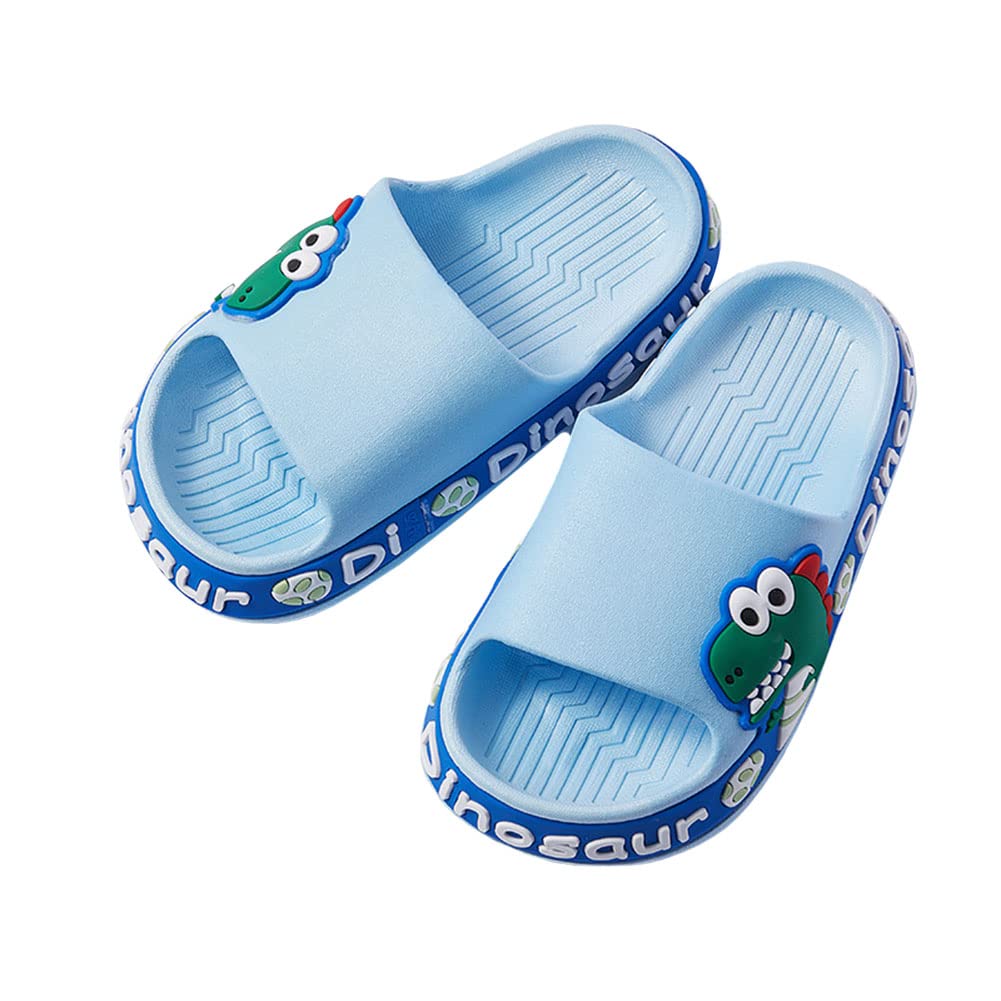 Tianmao Kinder Duschschuhe Dinosaurier Karikatur Badeschuhe Badelatschen Sommer Flache Hausschuhe Jungen Mädchen Pantoletten Slipper