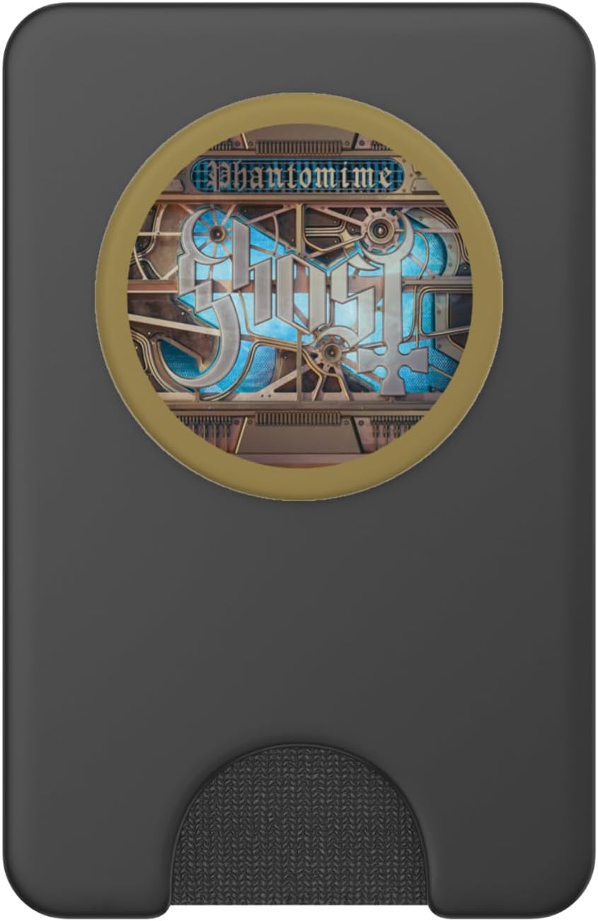Ghost Phantomime Cover Logo PopSockets PopWallet for MagSafe