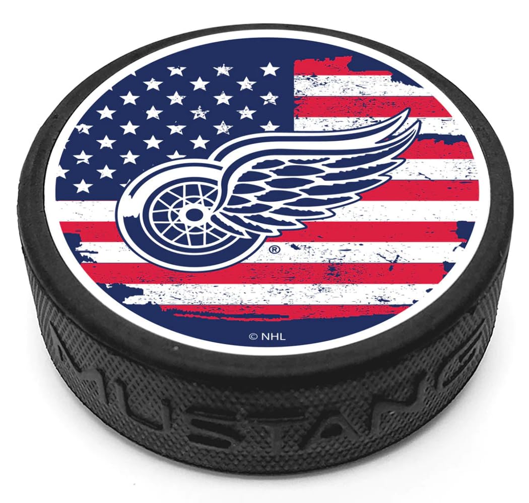 Sports Decor Detroit Red Wings Puck - Patriot