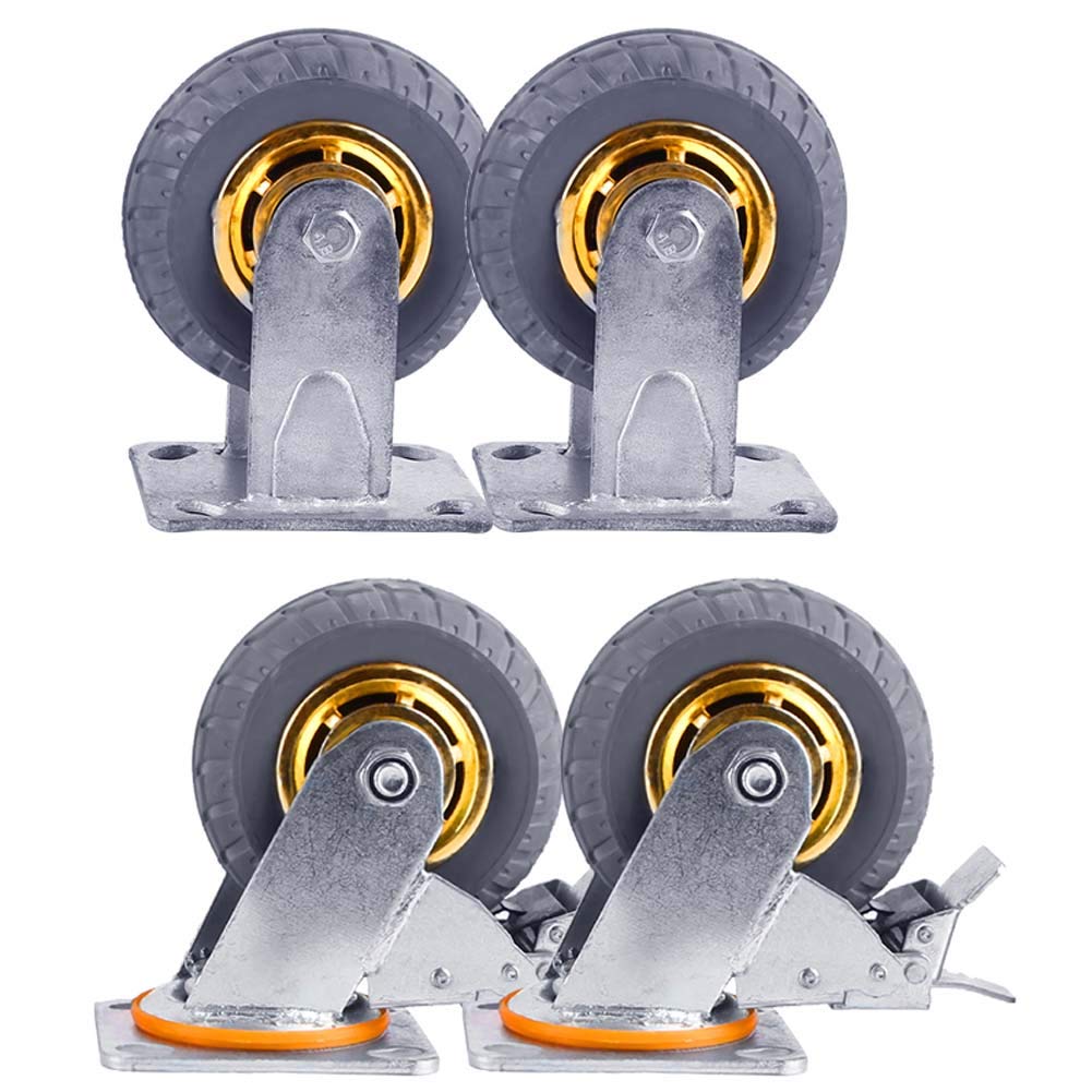 Zguouzantye One Color 4 Heavy Load Caster Wheels For Furniture Industrial