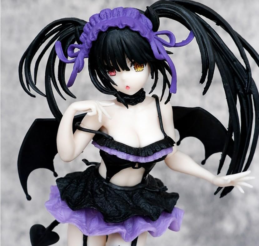kurumi♡ Amazon.com: QAHEART Tokisaki Kurumi Figure 1/8 Scale Anime