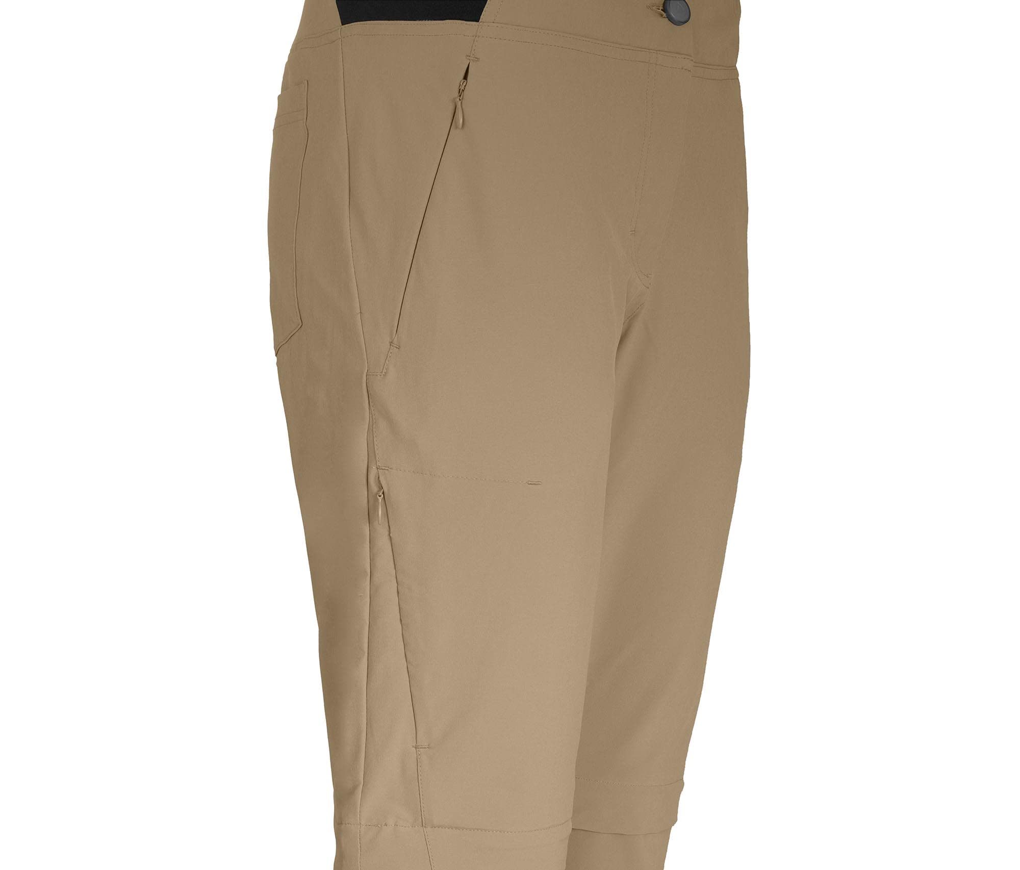 Bergson Aalborg Vario Zipp-Off | Damen Wanderhose - Sportliche Damen Zipp-Off Wanderhose im Slim Fit, Normalgrößen, elastisches & schnelltrocknendes Funktionsgewebe, aus recyceltem Material, wasserab