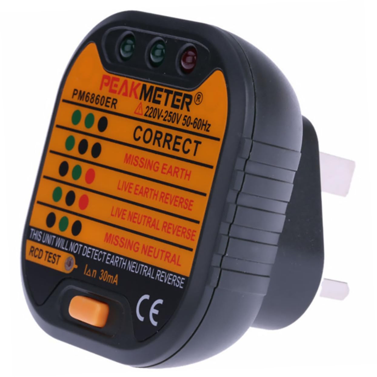 Socket Tester Circuit Tester Socket Detector Polarity Vol e Tester British Regulatory Vol e Detector Testing Equipment Electronic Vol e Tester Outlet Finder Outlet Detector