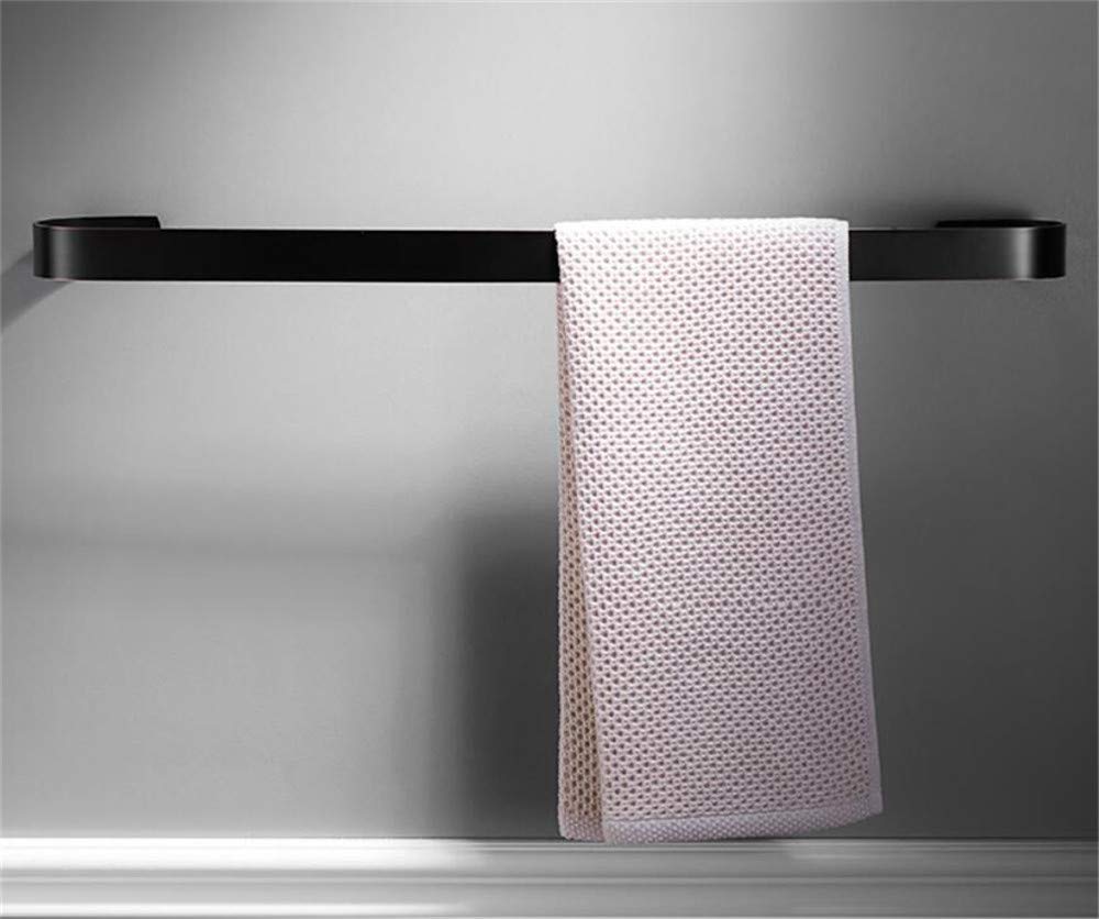 Porte-serviettes en cuivre massif finition brossée haut de gamme 60cm
