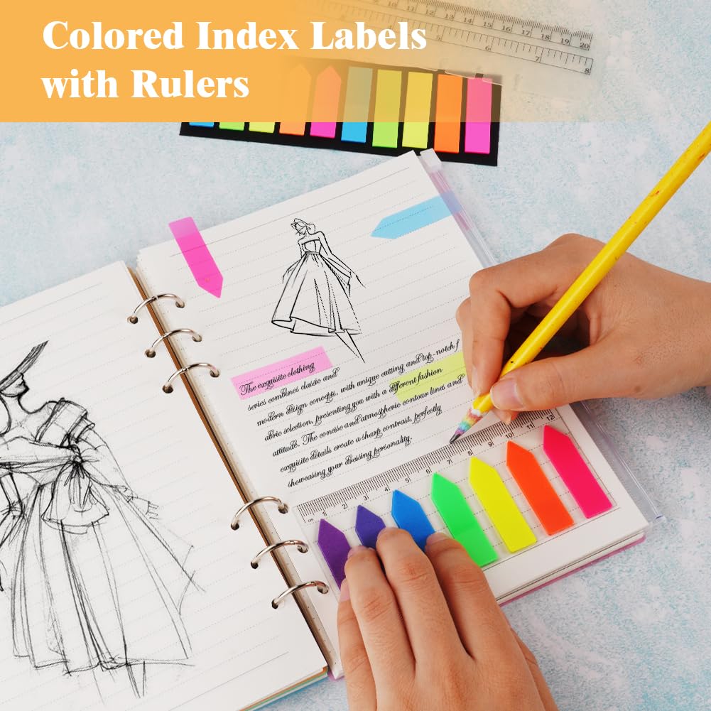 Vicloon Zestaw 115 arkuszy A5, 6 pustych otworów na papier, wkład w linię do A5, notatnik Bullet, notatnik, pamiętnik, terminarz