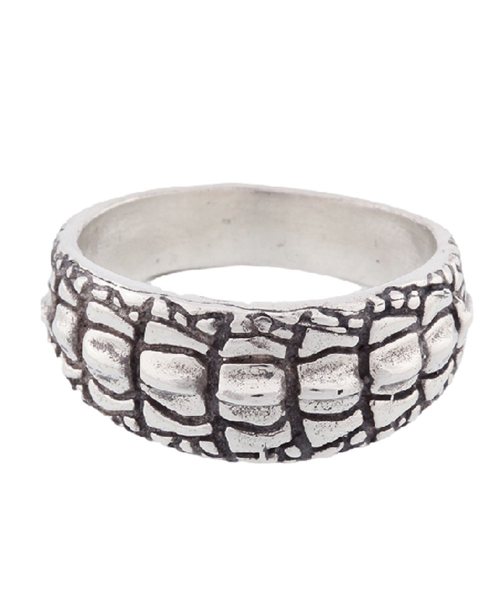 Crocodile/Alligator Texture Ring