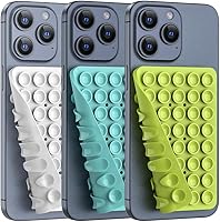 Vista 20 de Soporte de teléfono con succión de silicona de doble cara, accesorio de silicona para iPhone y Android, soporte para teléfono de ducha con espejo