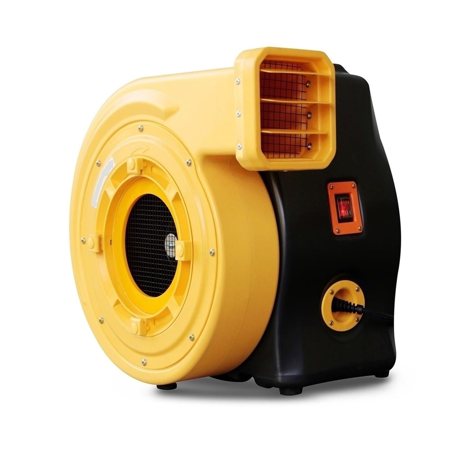 Bomba de aire inflable para castillo hinchable, ventilador eléctrico de 950 W con flujo de aire centrífugo para aplicaciones de ventilación y escape