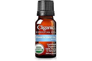 Cliganic Frankincense Essential Oil for Aromatherapy: Purity Beyond Belief