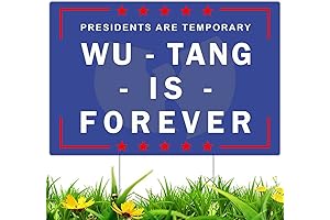 Wu-Tang Is Forever Yard Sign — Unwavering Symbol of Hip-Hop Legacy