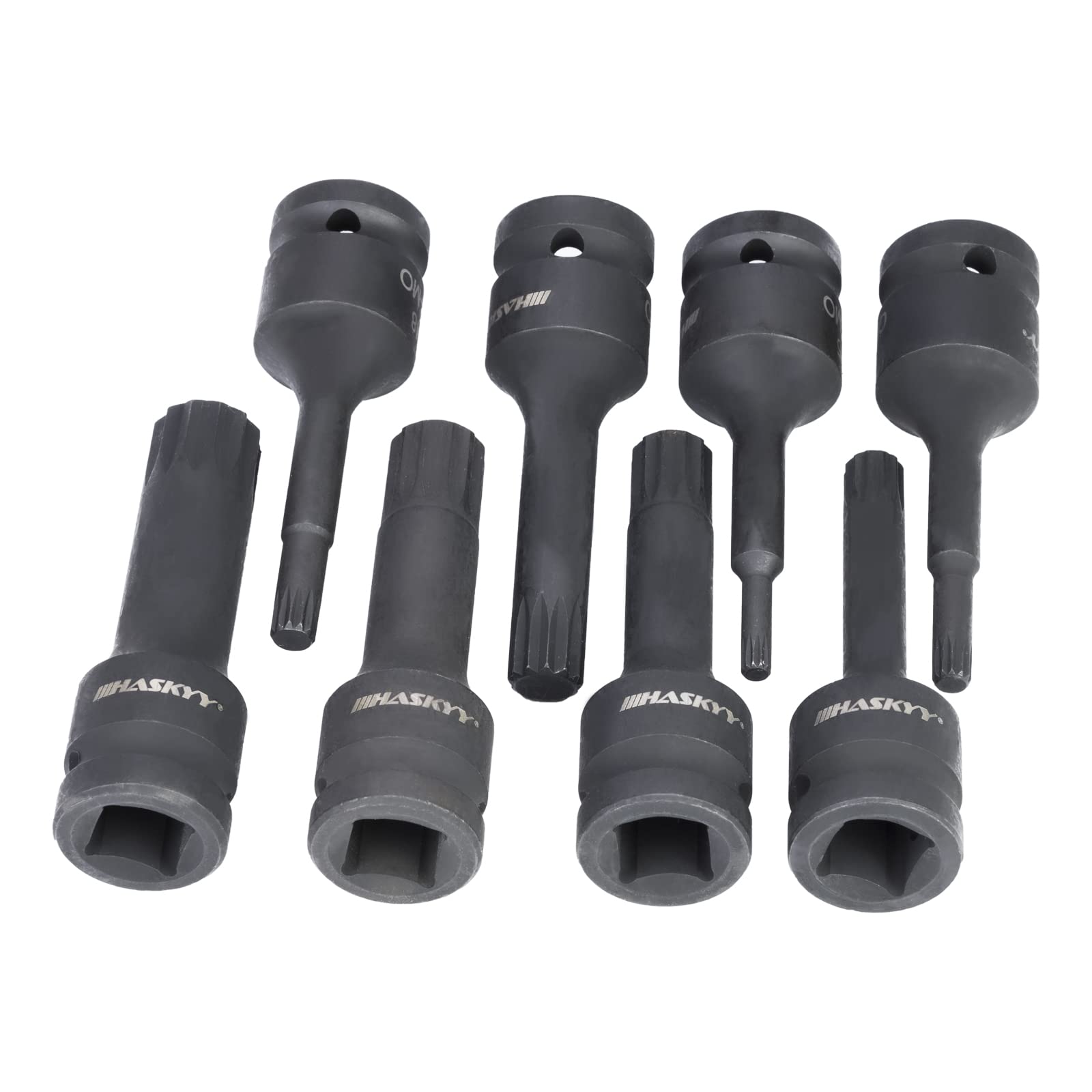 Yokota ACTION 3/8" Kraftnuss XZN M5-M16 – Für Schlagschrauber, Kurze Oder Lange Ausführung Wählbar