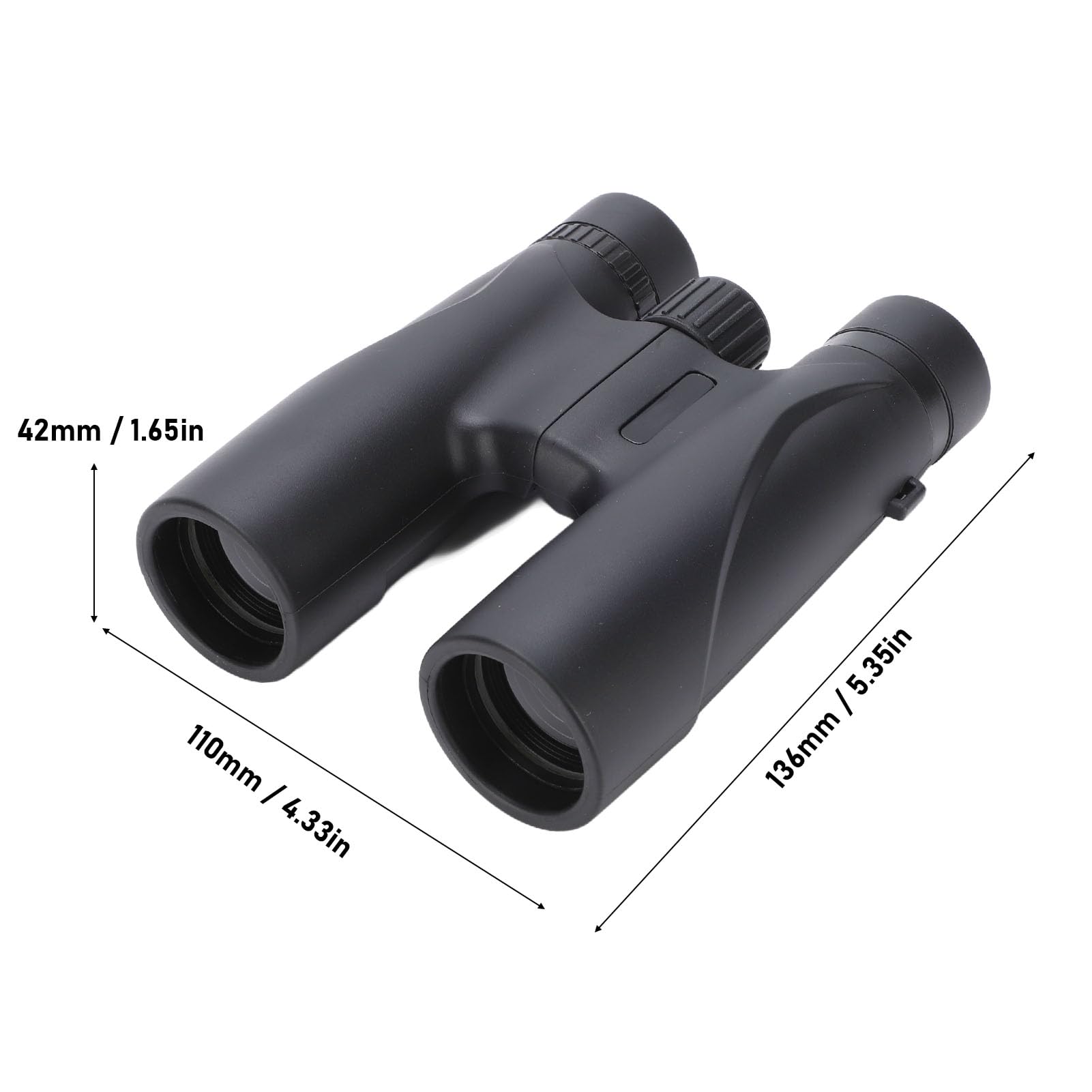 Binocolo Compatto, Binocolo 12x32 con Oculare da 16,5 Mm Lenti con Rivestimento Multistrato per il Birdwatching Sport della Fauna Selvatica Attività all'aperto