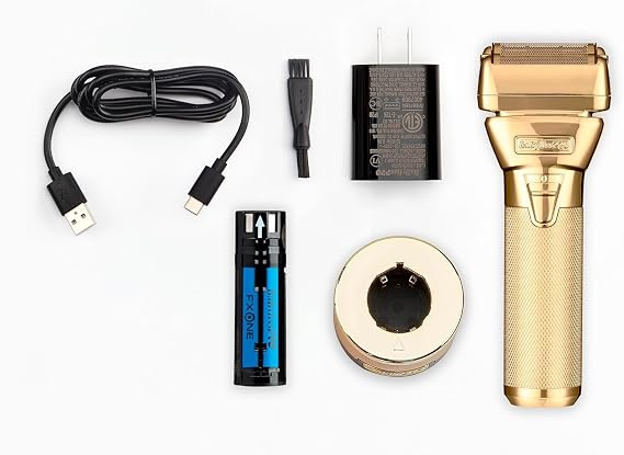 BaByliss Pro FXONE Double Foil Shaver Gold