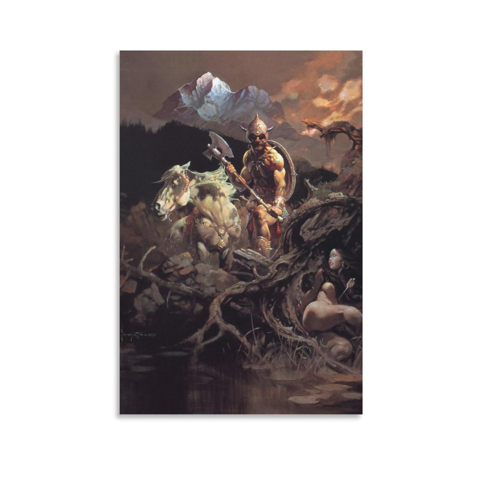 Amazon.co.jp: フランク・フラゼッタ Frank Frazetta Night Winds