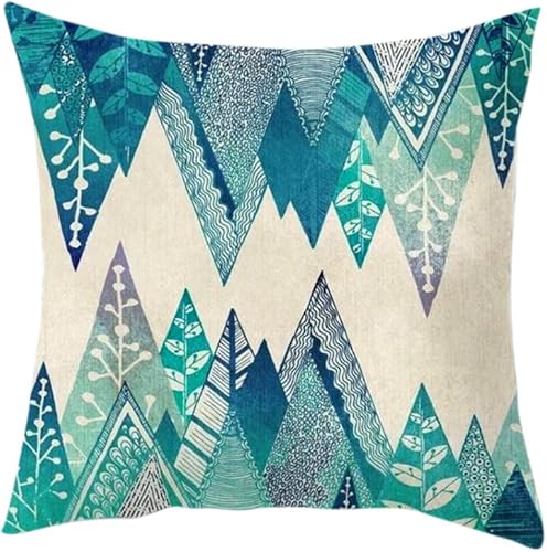 Miniatura 3 de Juego de 4 fundas de almohada decorativas de granja, fundas de almohada bohemias de lino, regalos para decoración del hogar, fundas de cojín