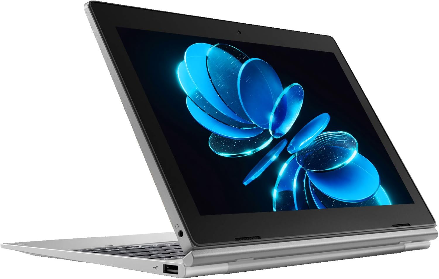 Lenovo IdeaPad D330 2 en 1 Portátil con Pantalla táctil de 10,1 Pulgadas (1280 x 800), Intel Celeron N4000, 4 GB de RAM, SSD de 64 GB, Teclado japonés QWERTY, Windows 11 Pro (reacondicionado)