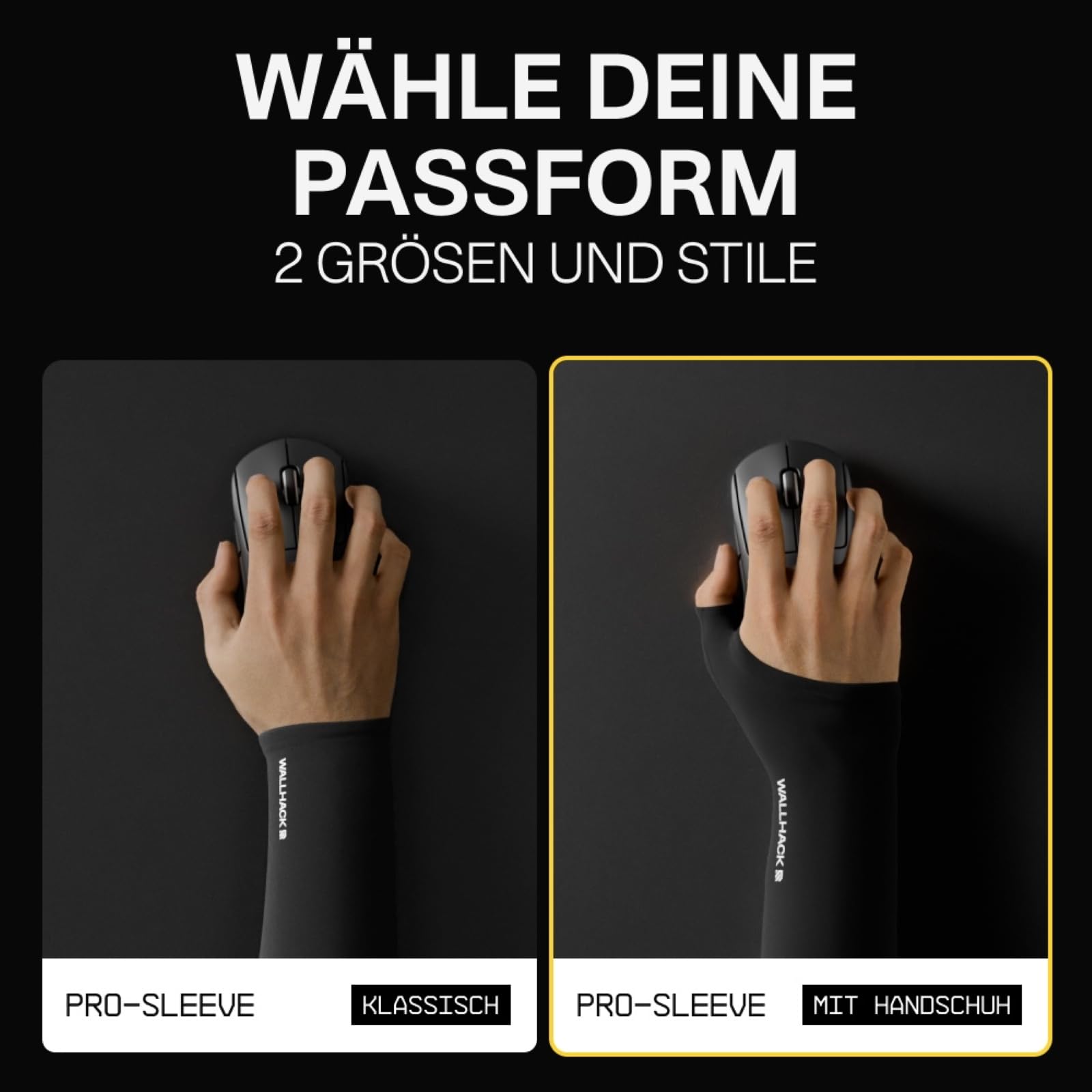 Wallhack Gaming Arm Sleeve | Protective Compression Sleeves for Arms | Gaming Setup Accessories for Gamers