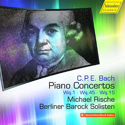 Cpe Bach: Piano Concertos [Michael Rische; Berliner Barock Solisten] [Hanssler Classic: HC17034]