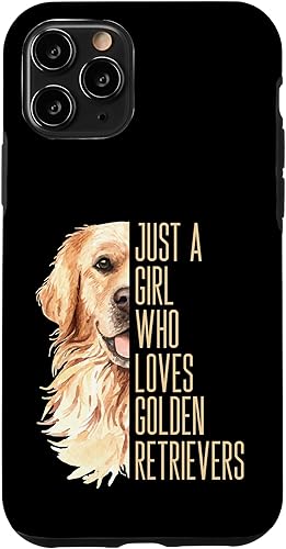 Vista 76 de iPhone 13 Pro Max Cute Golden Retriever - Just a girl who loves goldens Case