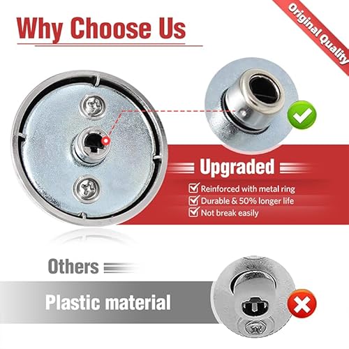 image for ARFSKY DG64-00473A Stove Knobs Oven Knobs Gas Burner Control Dial Comp