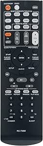 RC-738M New Replace Remote Fit For Onkyo AV Receiver HT-S7200 HT -RC160 TX-NR607 TX-SR607 TX-SR607B 24140739 29400095 RC-739M DTR 20.1 DTR 30.1