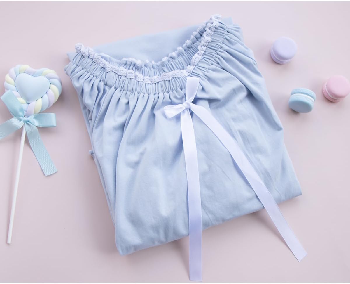 Kids Girls Soft Cotton Nightgown Sleepwear Dress Toddler 3-12 Years - Image 3