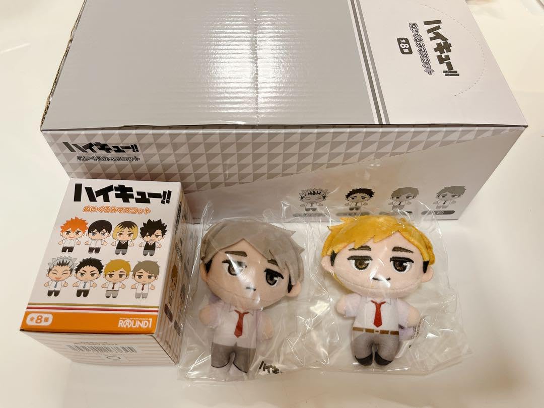 ハイキュー ラウンドワン　コラボ　ぬいぐるみ　マスコット　ROUND1 Amazon.co.jp: なち様ハイキュー ラウンドワン コラボ ぬいぐるみ