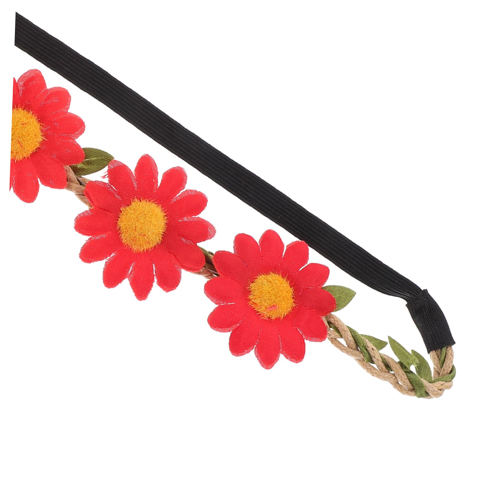 VICASKY 20 Pezzi Fasce con Fiori Girasole Colorati Cerchietti Elastici per Sposa e Feste Accessori Fotografici Eleganti per Matrimonio e Festival