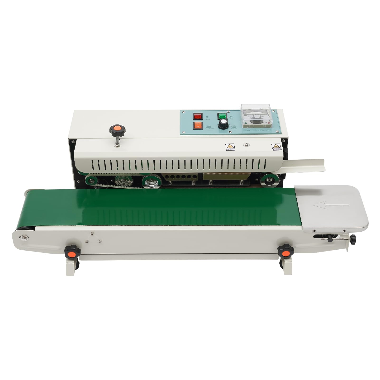 Máquina de sellado continua Máquina de sellado horizontal con control de temperatura automática de lámina sellado horizontal continua bolsas de plástico sellado