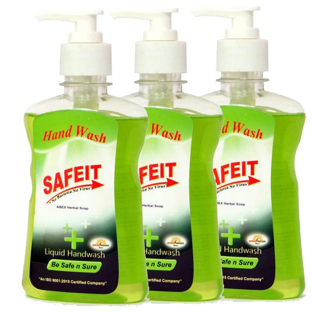 safeitOriginal Hand Wash - 300 ml (Pack of 3)