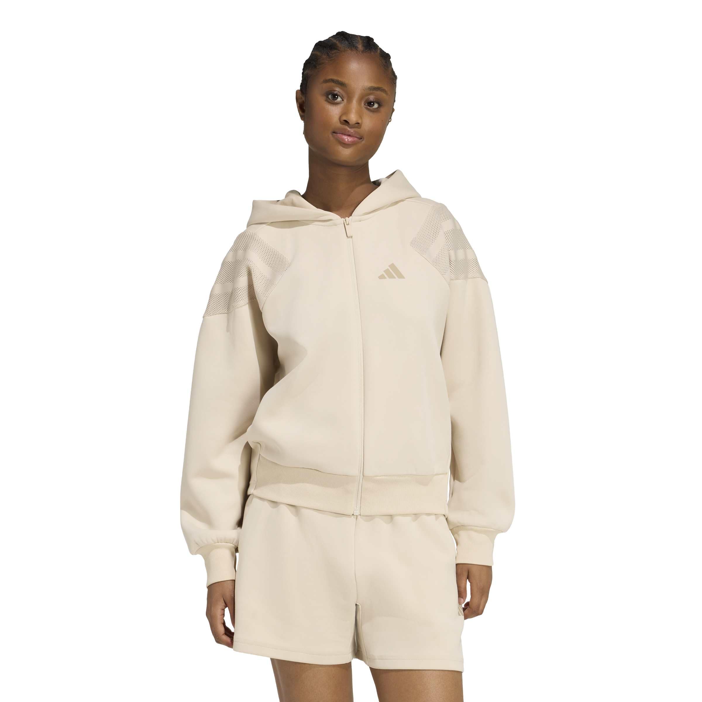 adidas Future Icons Three Stripes Hoodie Felpa con Cappuccio Donna (Pacco da 1)