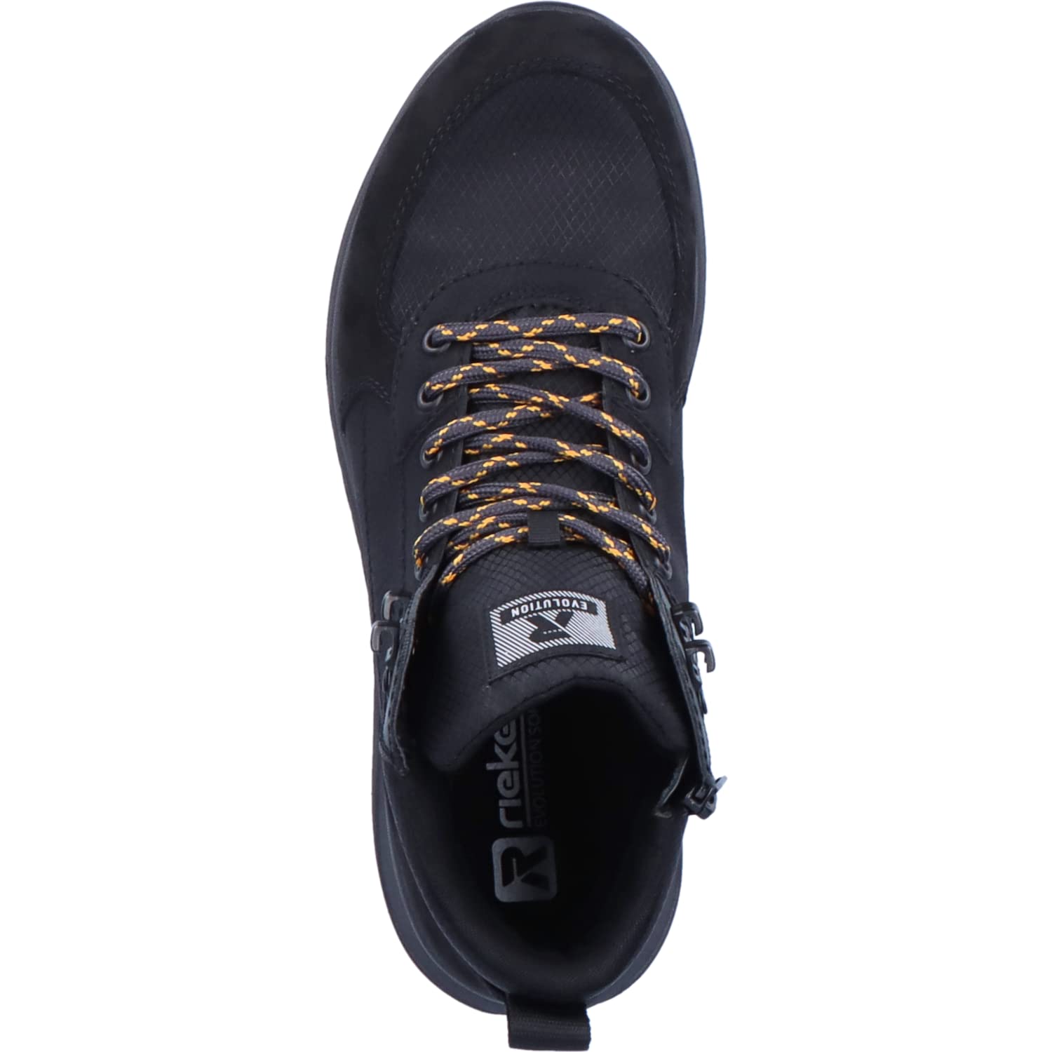 Schnürstiefel Boots Herren Schwarz Warm Neu Schnürboots für Herren