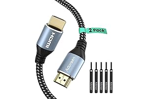 2 Pack of 4K 4ft HDMI Cables