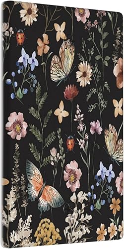 Miniatura 118 de Cubierta de interruptor de luz de palanca doble de 2 cuadras, color rosa, hongos, flores, placa de pared, placa frontal eléctrica, retro, años 70,