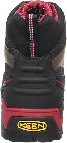 Miniatura 3 de KEEN Utility Botas de trabajo Pittsburgh de cuero impermeables con punta de acero para hombre de 6 pulgadas